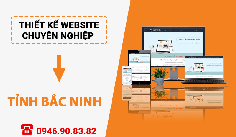 Thiết kế website tại tỉnh Bắc Ninh