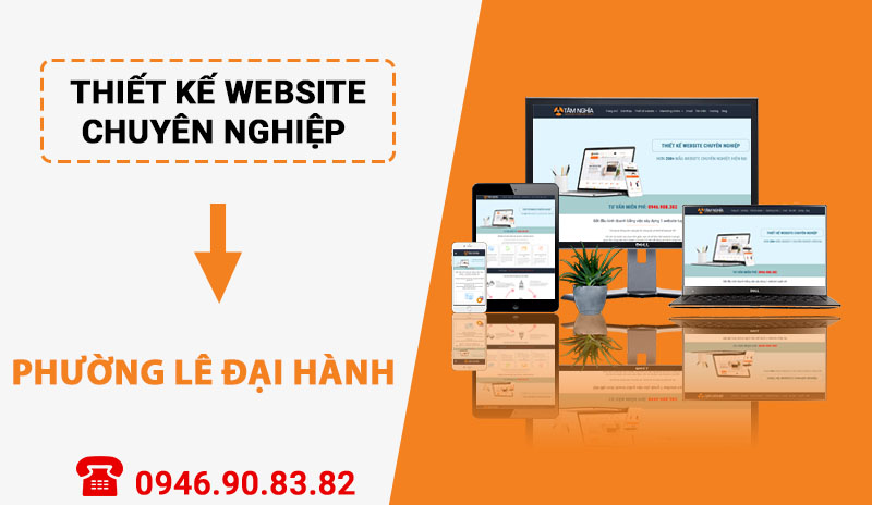 Thiết kế website tại phường Lê Đại Hành