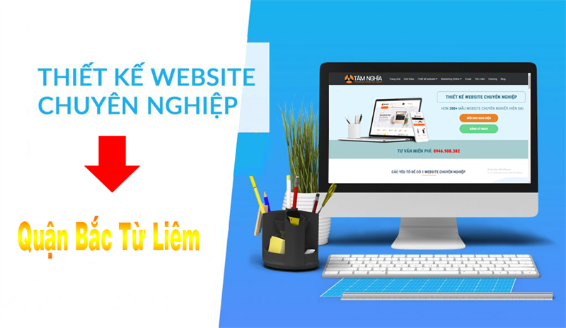 Thiết kế web tại quận Bắc Từ Liêm