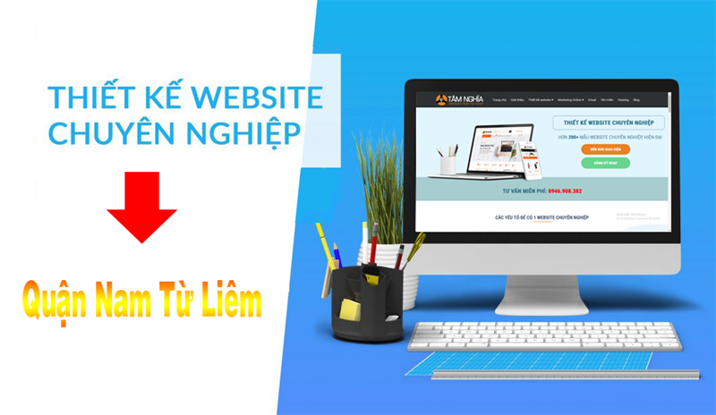 Thiết kế web tại quận Nam Từ Liêm